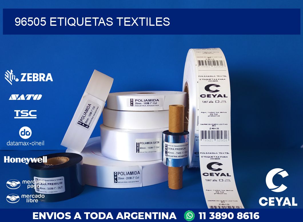 96505 ETIQUETAS TEXTILES