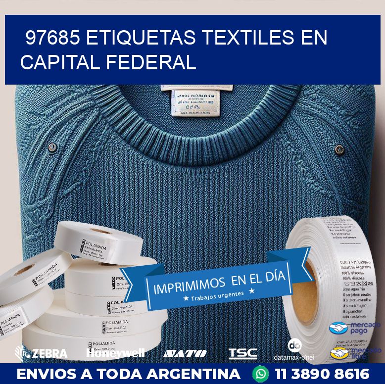 97685 ETIQUETAS TEXTILES EN CAPITAL FEDERAL