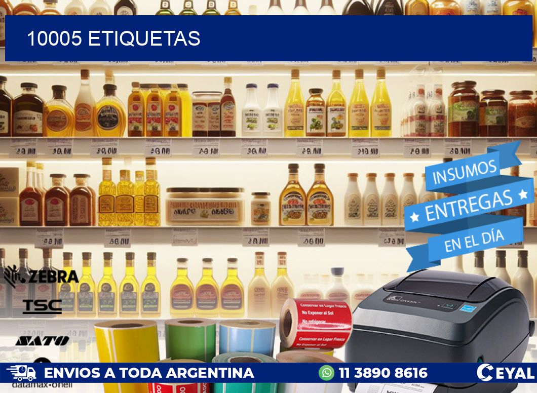 10005 ETIQUETAS