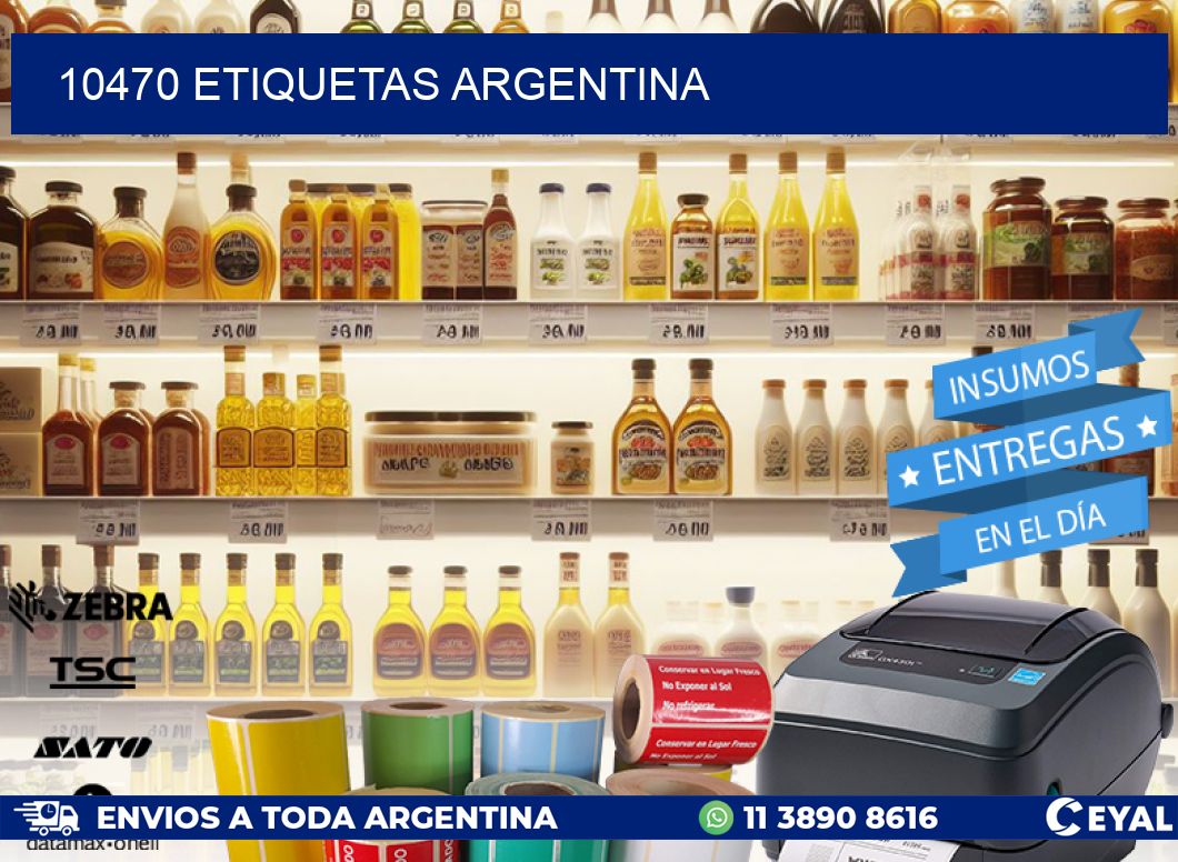 10470 ETIQUETAS ARGENTINA