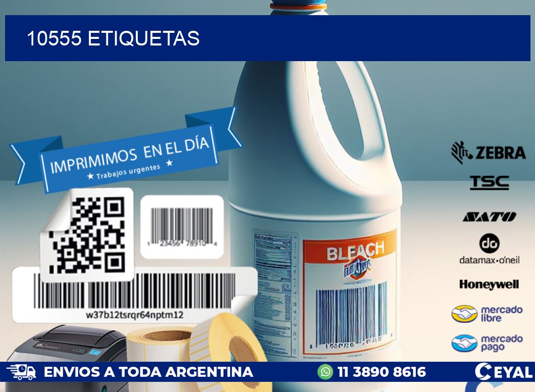 10555 ETIQUETAS