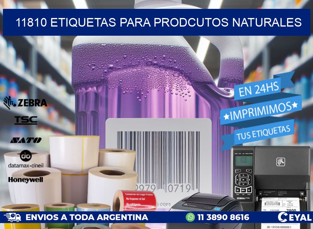 11810 ETIQUETAS PARA PRODCUTOS NATURALES