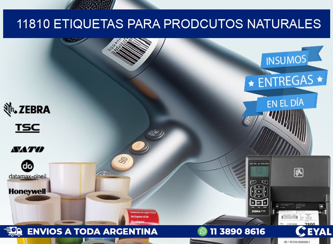 11810 ETIQUETAS PARA PRODCUTOS NATURALES