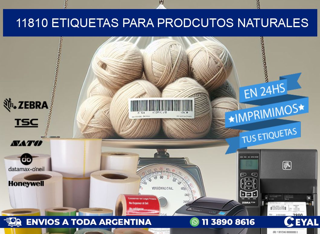 11810 ETIQUETAS PARA PRODCUTOS NATURALES