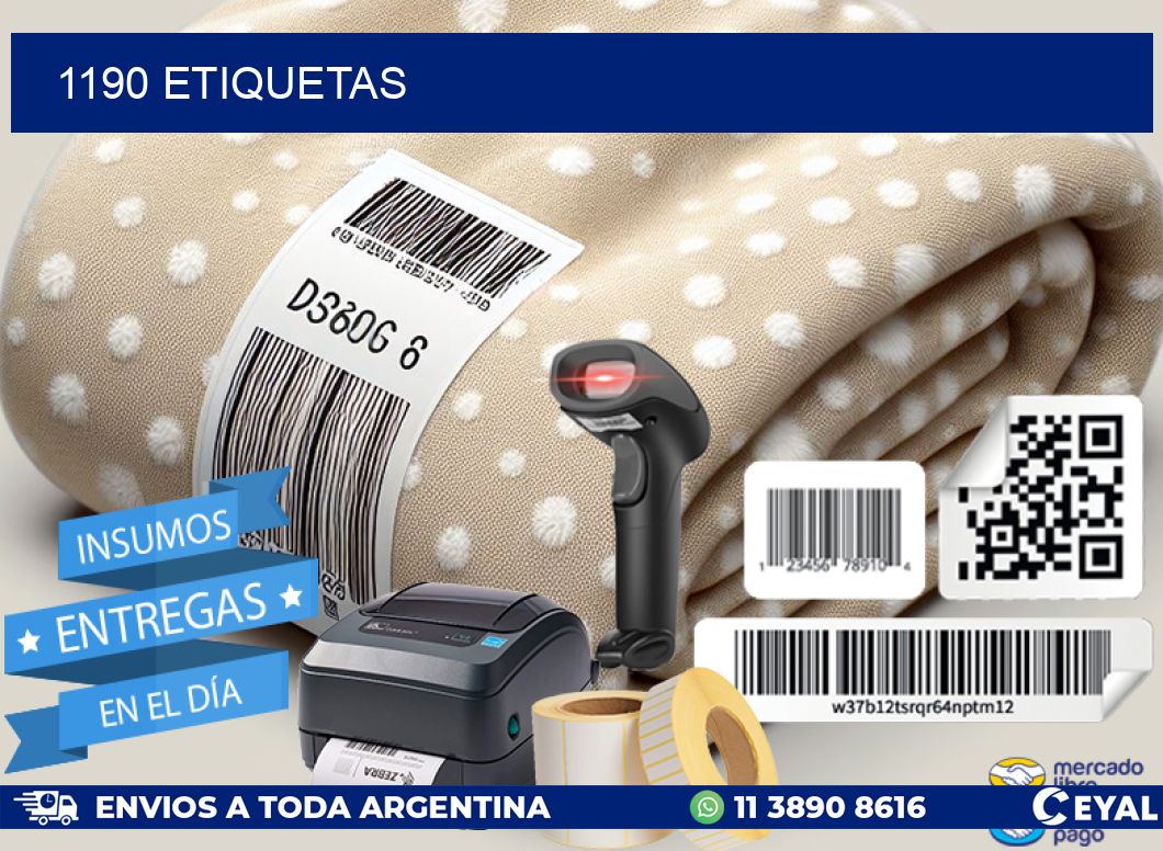 1190 ETIQUETAS
