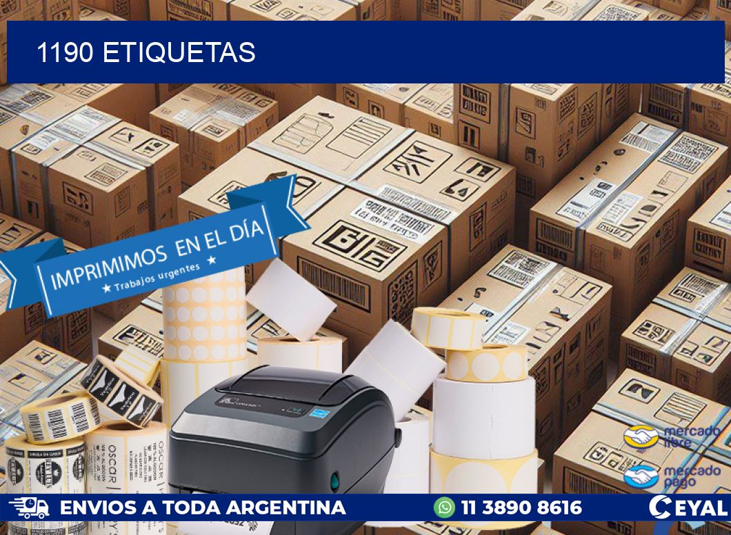 1190 ETIQUETAS