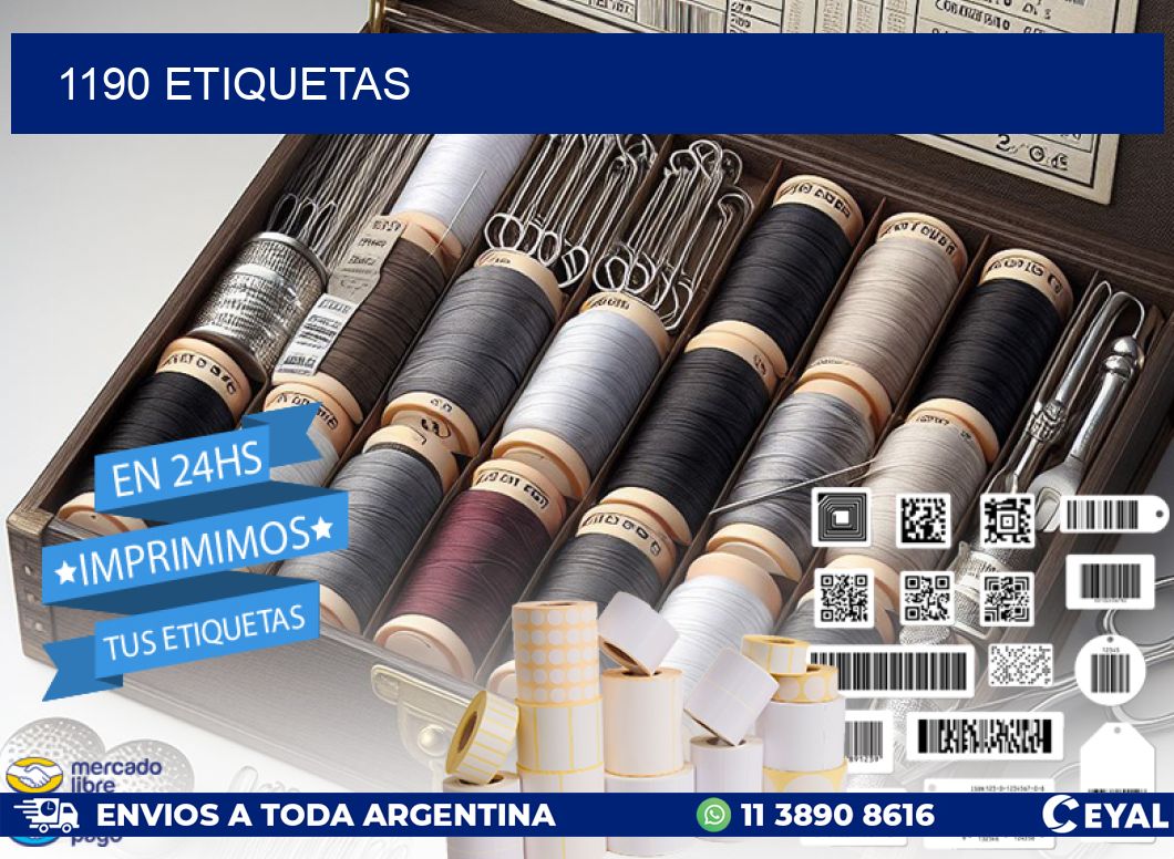 1190 ETIQUETAS