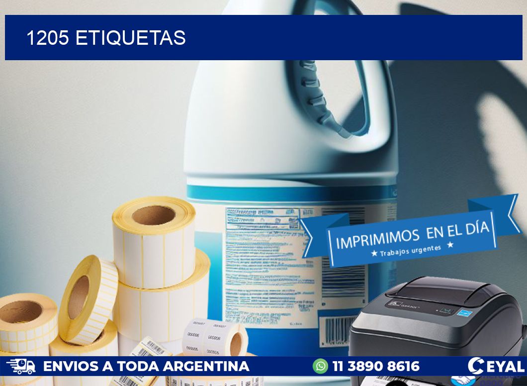 1205 ETIQUETAS