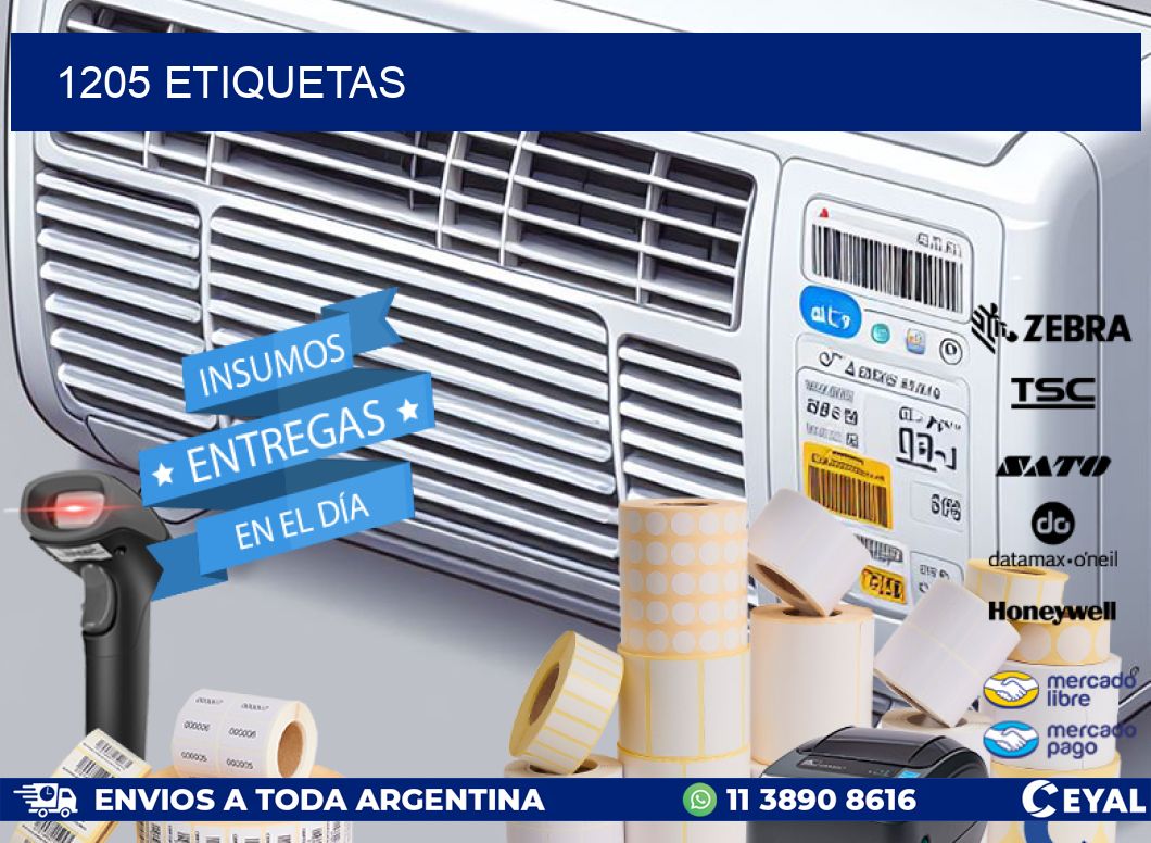 1205 ETIQUETAS