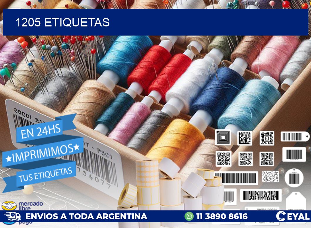 1205 ETIQUETAS