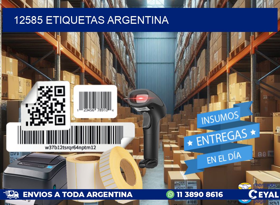 12585 ETIQUETAS ARGENTINA