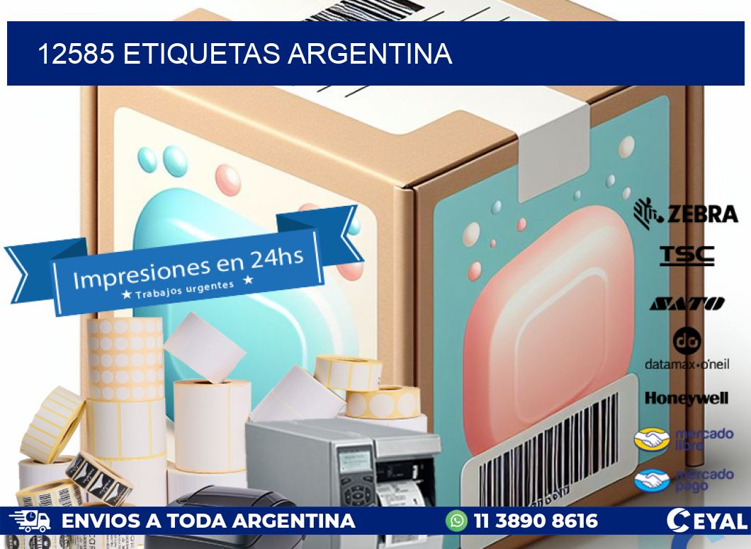 12585 ETIQUETAS ARGENTINA