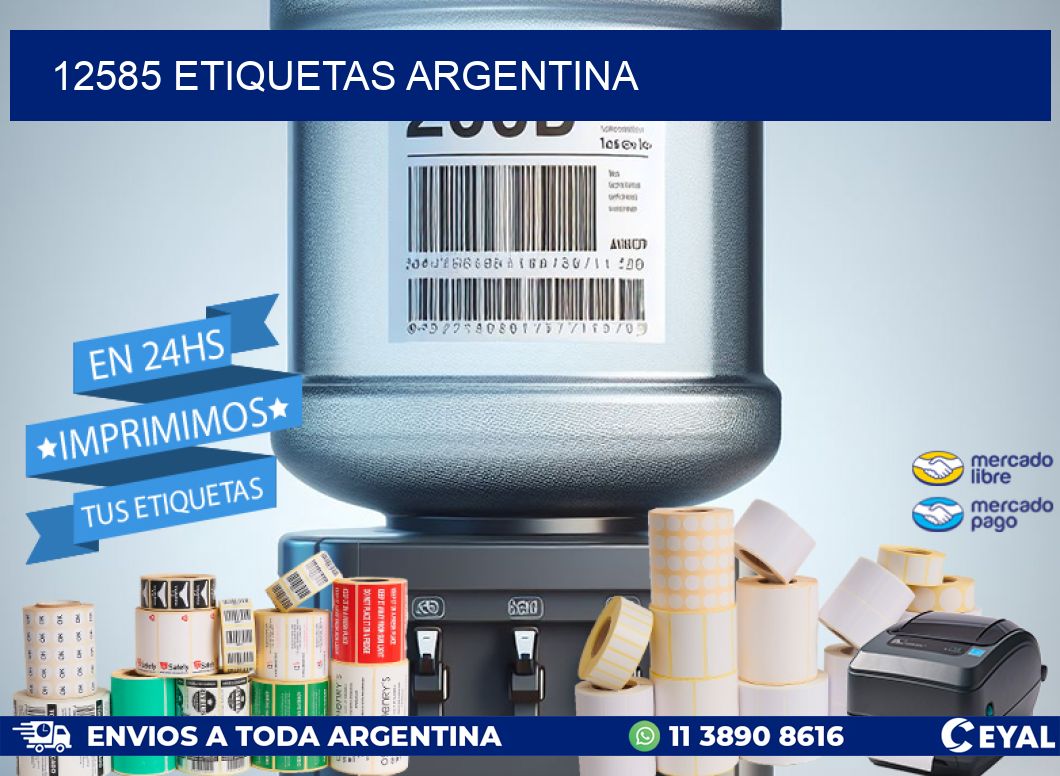 12585 ETIQUETAS ARGENTINA
