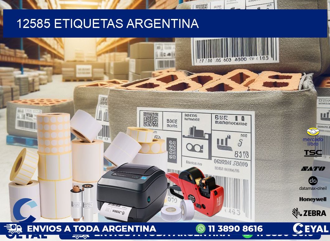 12585 ETIQUETAS ARGENTINA