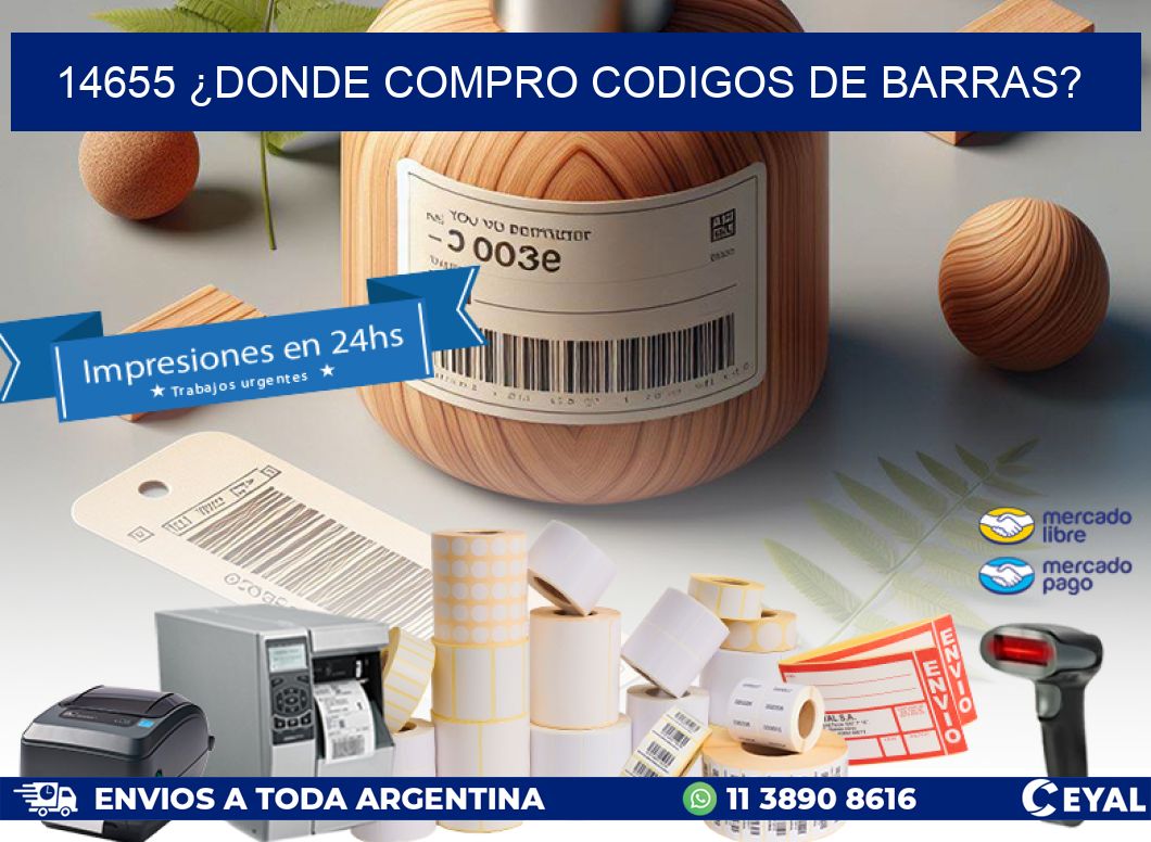 14655 ¿DONDE COMPRO CODIGOS DE BARRAS?