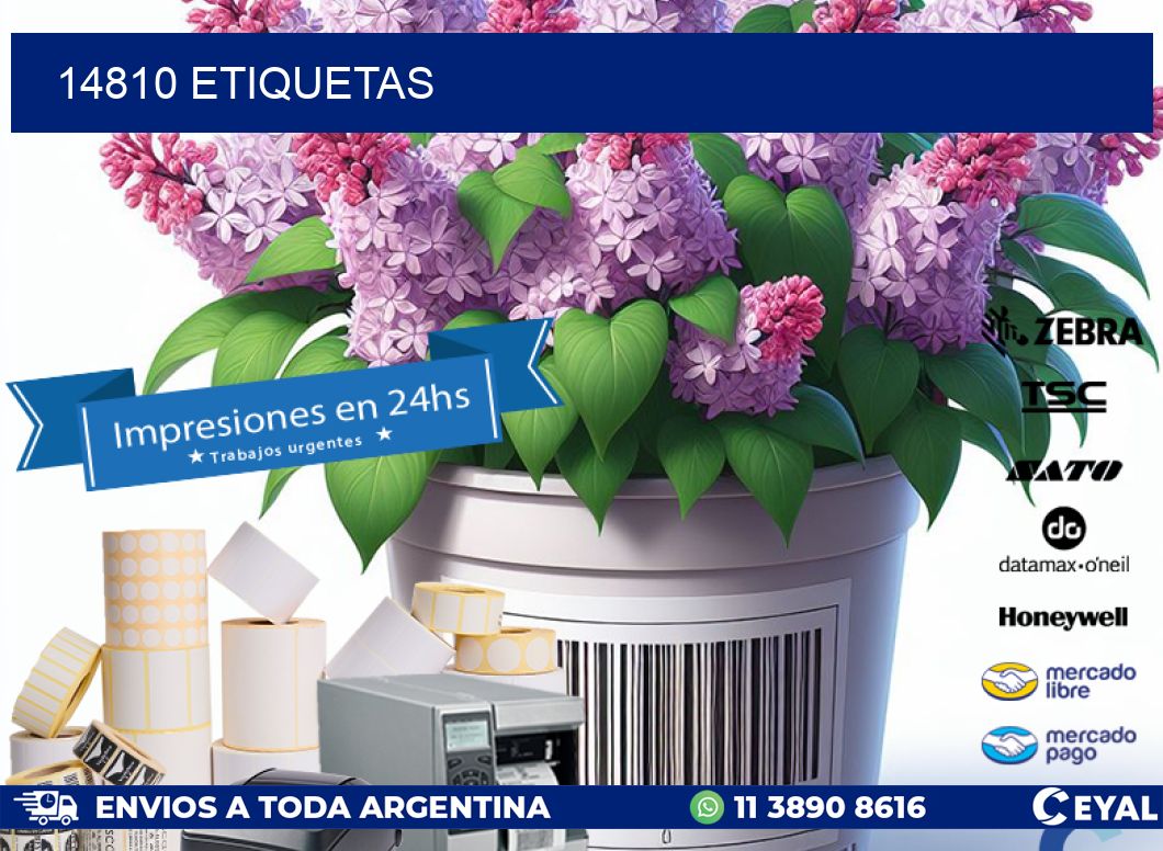 14810 ETIQUETAS