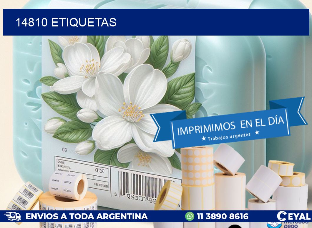 14810 ETIQUETAS