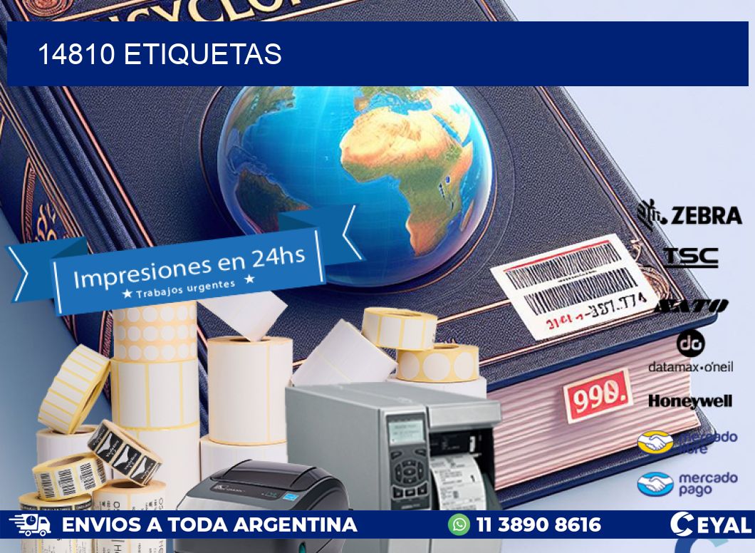 14810 ETIQUETAS