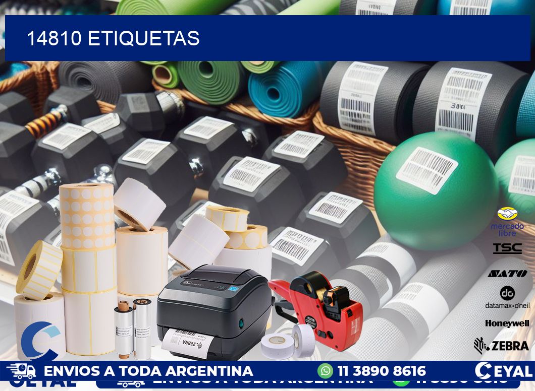 14810 ETIQUETAS