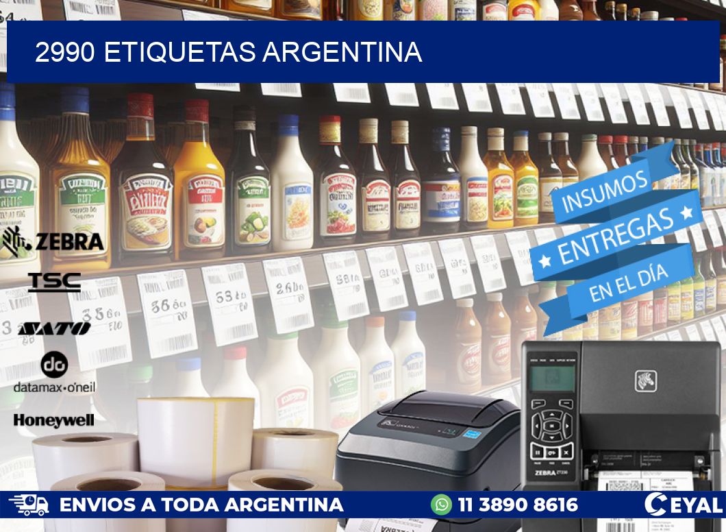 2990 ETIQUETAS ARGENTINA