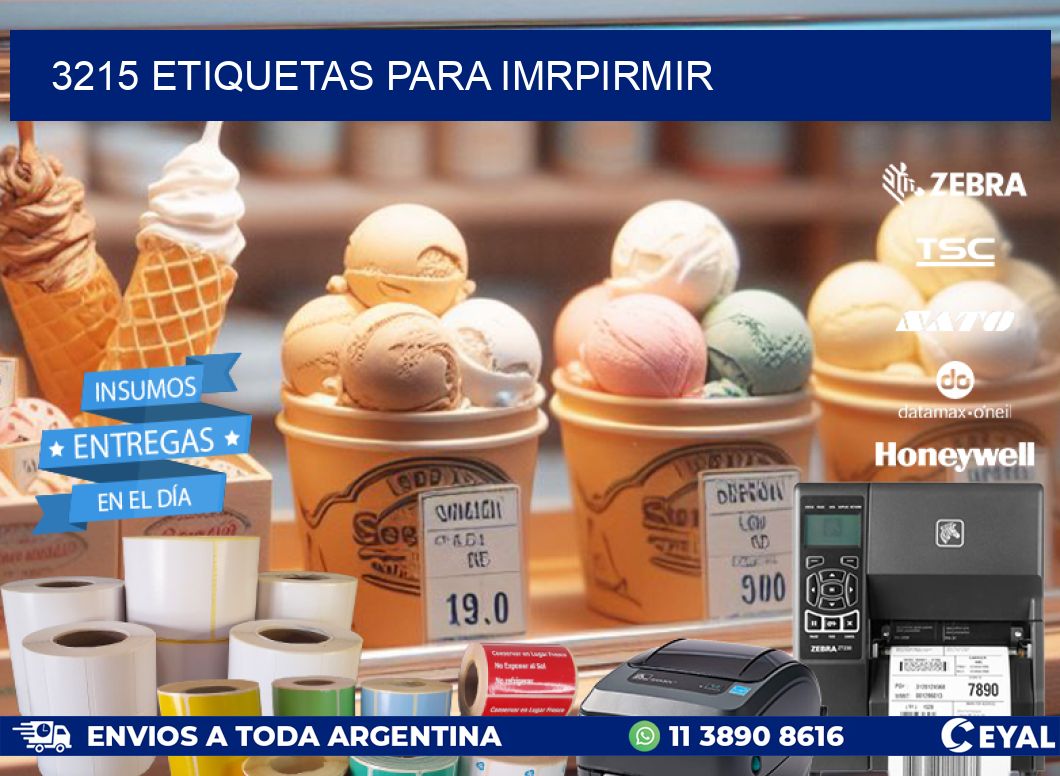 3215 ETIQUETAS PARA IMRPIRMIR