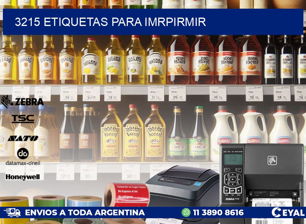 3215 ETIQUETAS PARA IMRPIRMIR