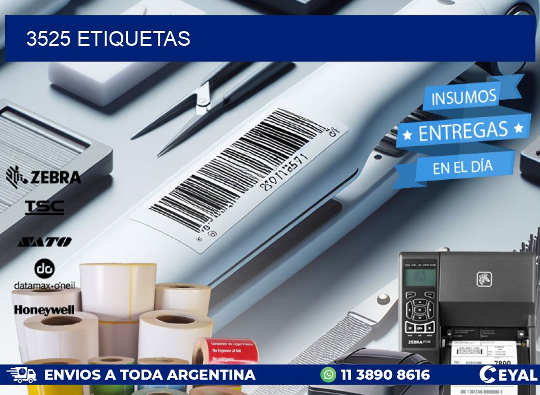3525 ETIQUETAS
