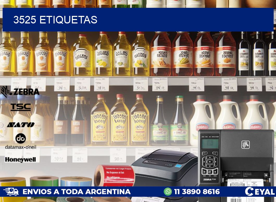 3525 ETIQUETAS
