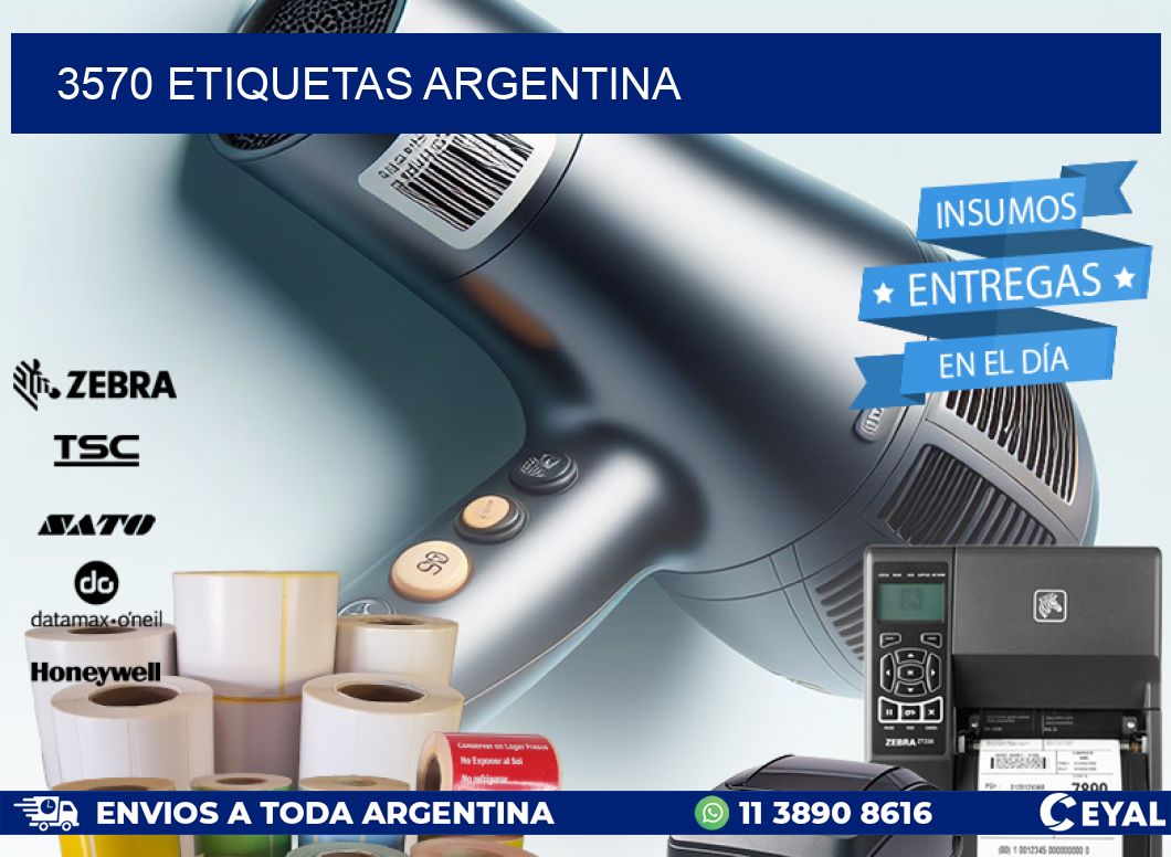 3570 ETIQUETAS ARGENTINA