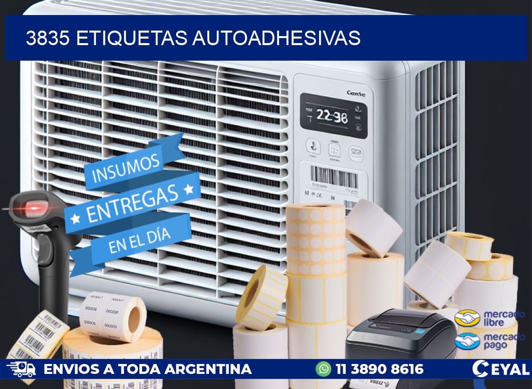 3835 ETIQUETAS AUTOADHESIVAS