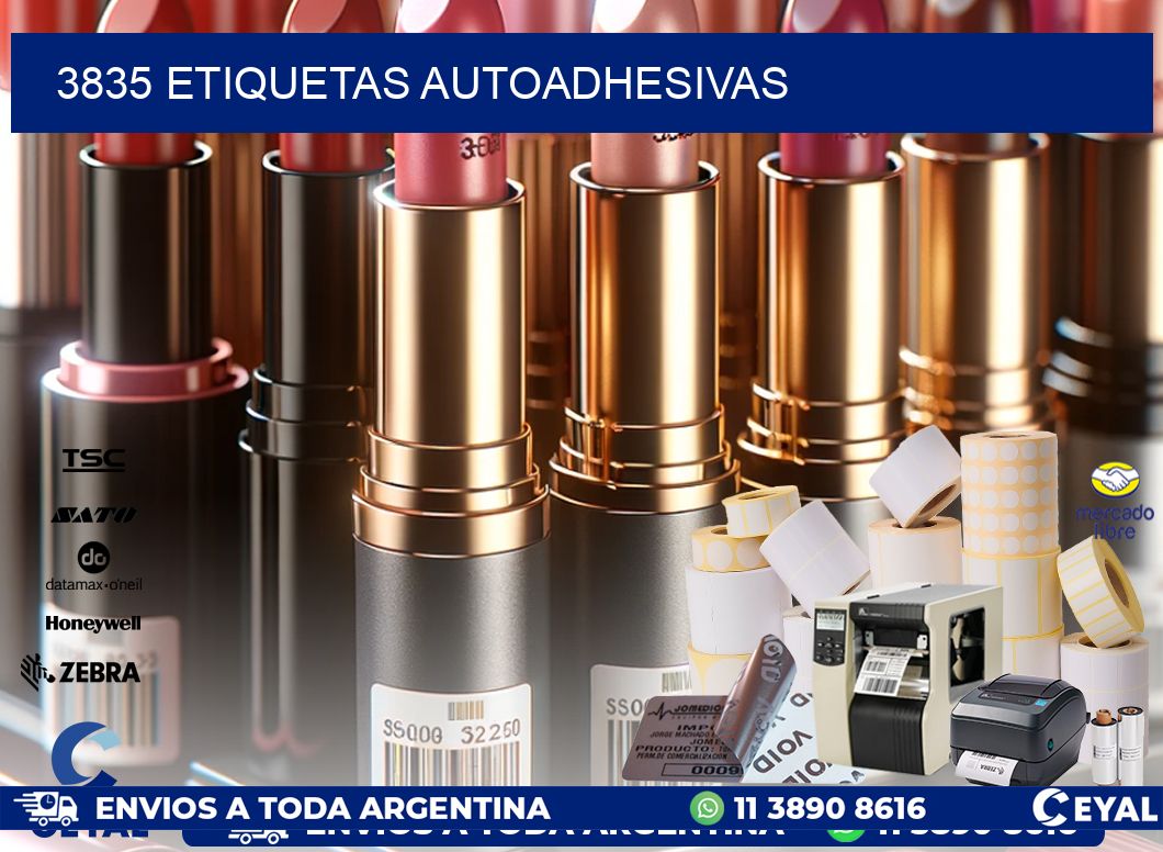 3835 ETIQUETAS AUTOADHESIVAS