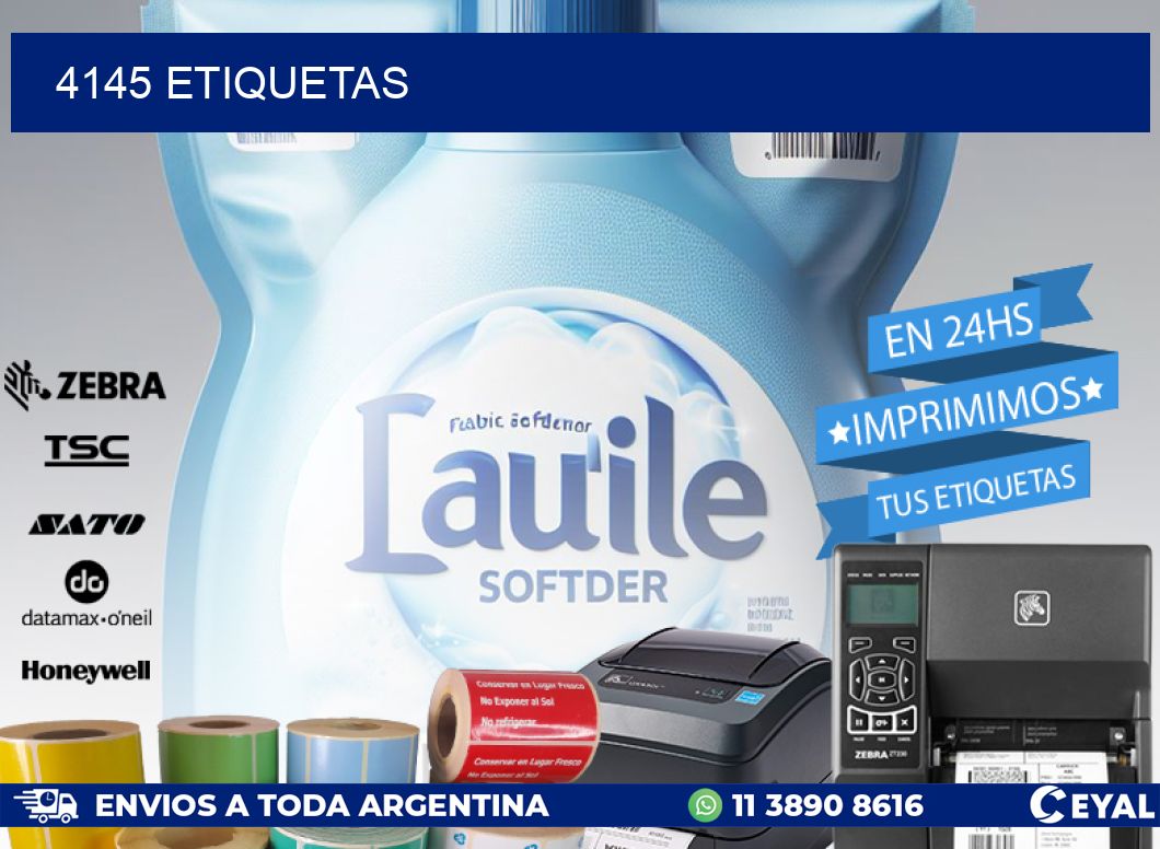 4145 ETIQUETAS