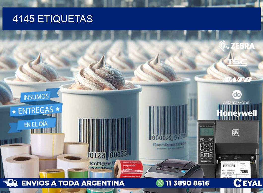4145 ETIQUETAS