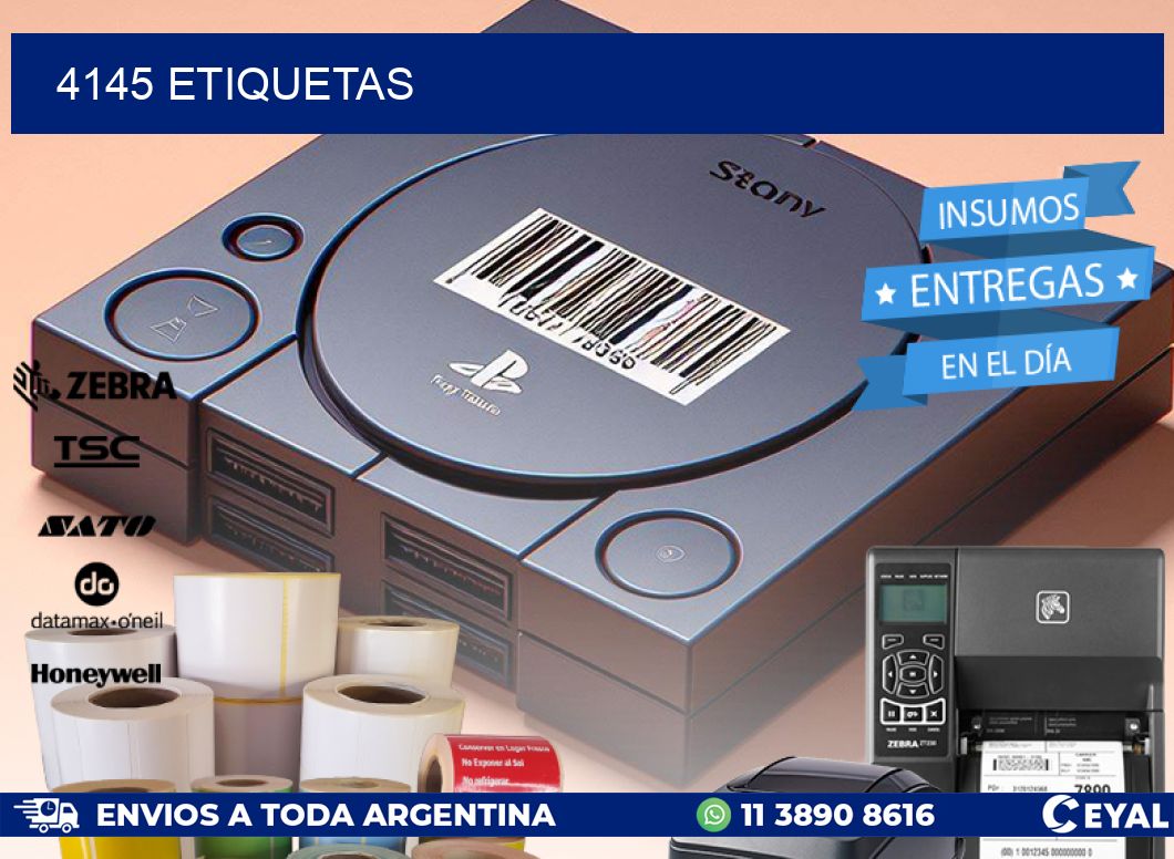 4145 ETIQUETAS