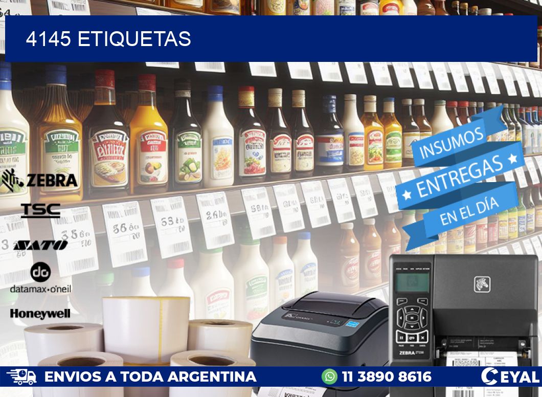 4145 ETIQUETAS