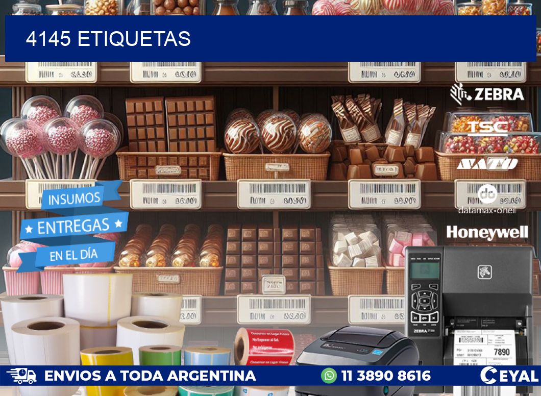 4145 ETIQUETAS