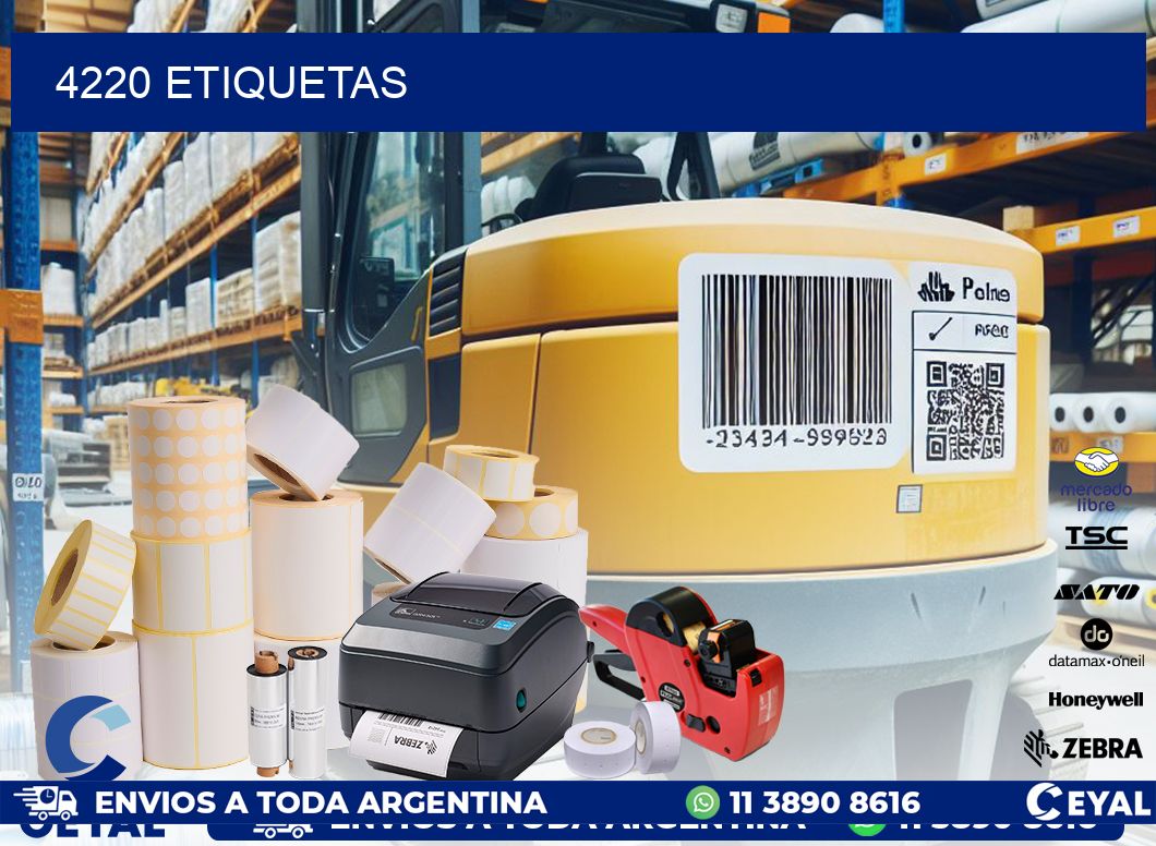 4220 ETIQUETAS