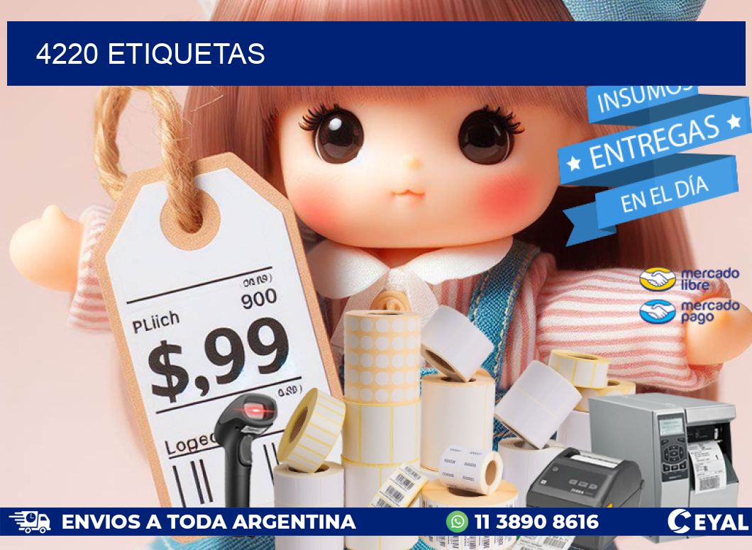 4220 ETIQUETAS
