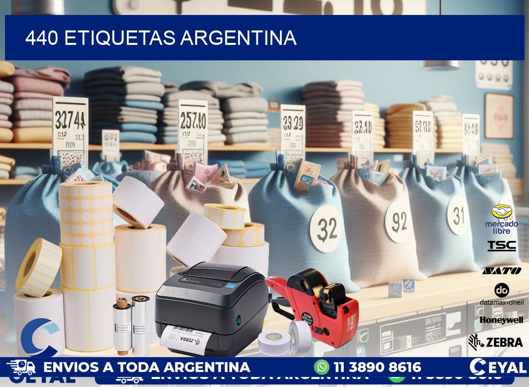 440 ETIQUETAS ARGENTINA