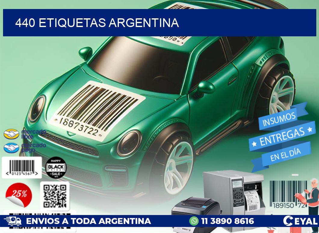 440 ETIQUETAS ARGENTINA