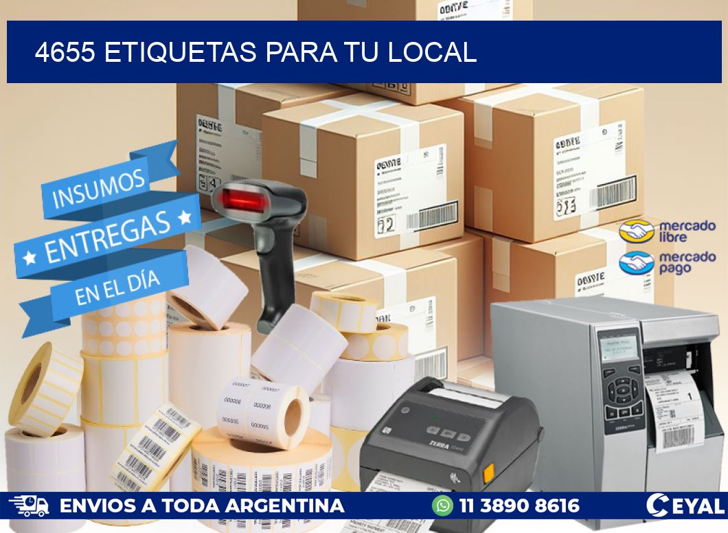 4655 ETIQUETAS PARA TU LOCAL