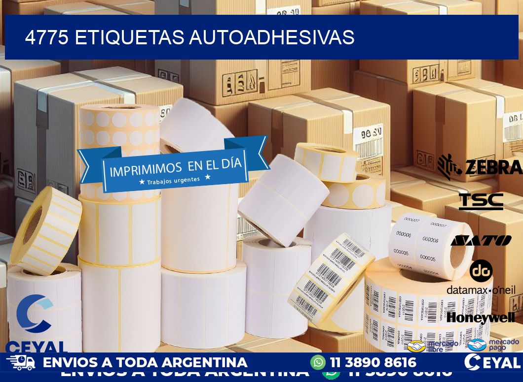 4775 ETIQUETAS AUTOADHESIVAS