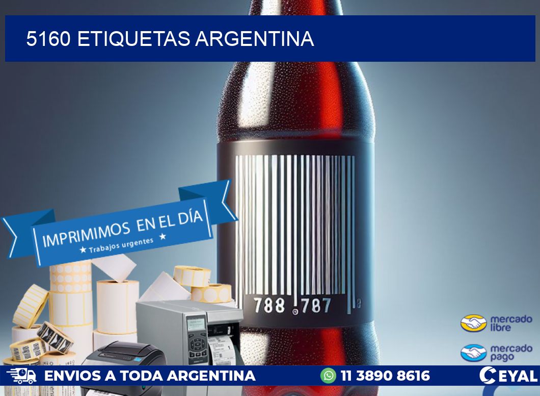 5160 ETIQUETAS ARGENTINA