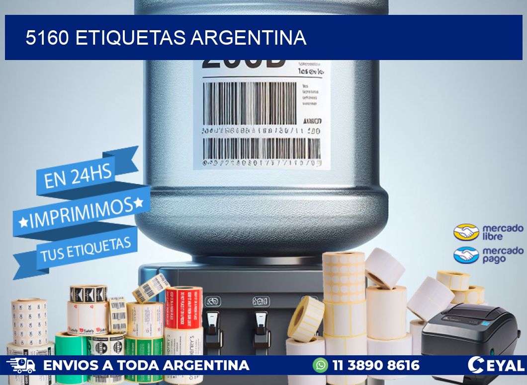 5160 ETIQUETAS ARGENTINA