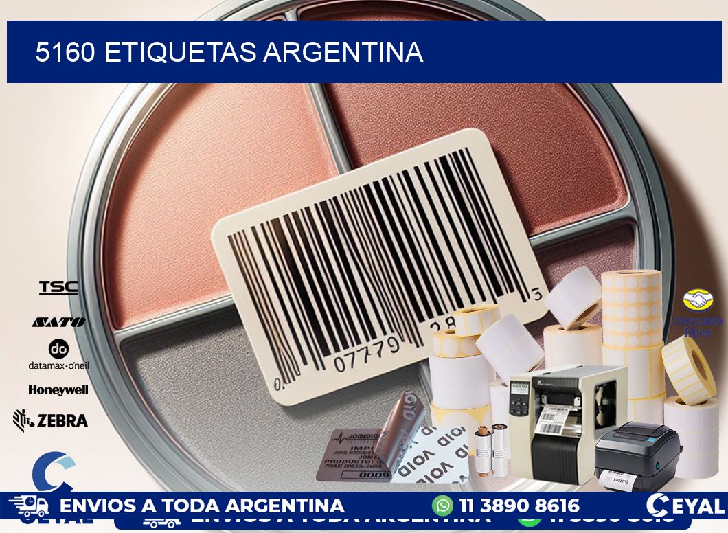 5160 ETIQUETAS ARGENTINA