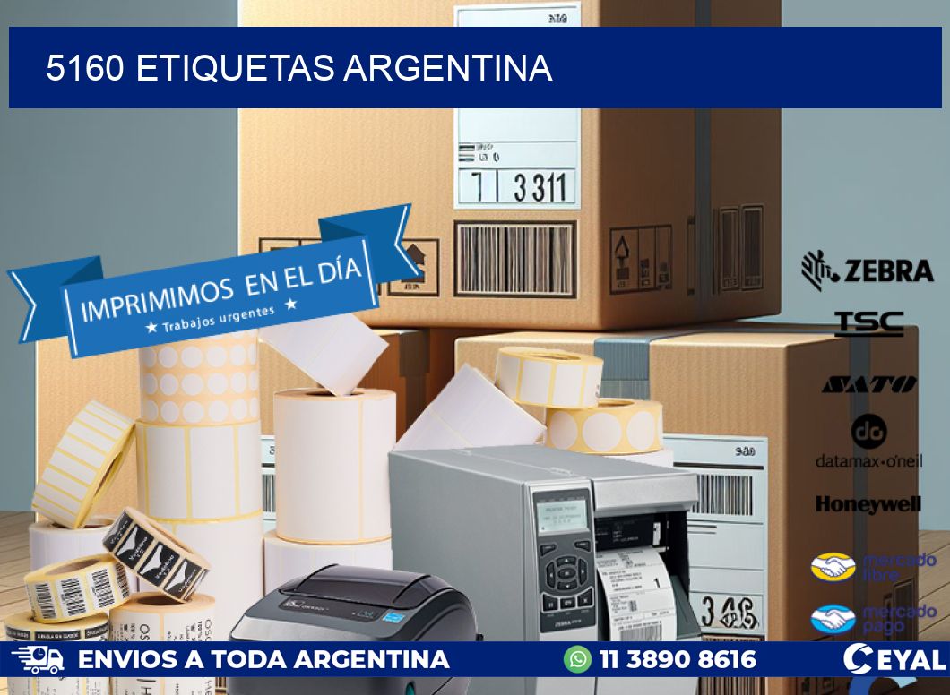 5160 ETIQUETAS ARGENTINA