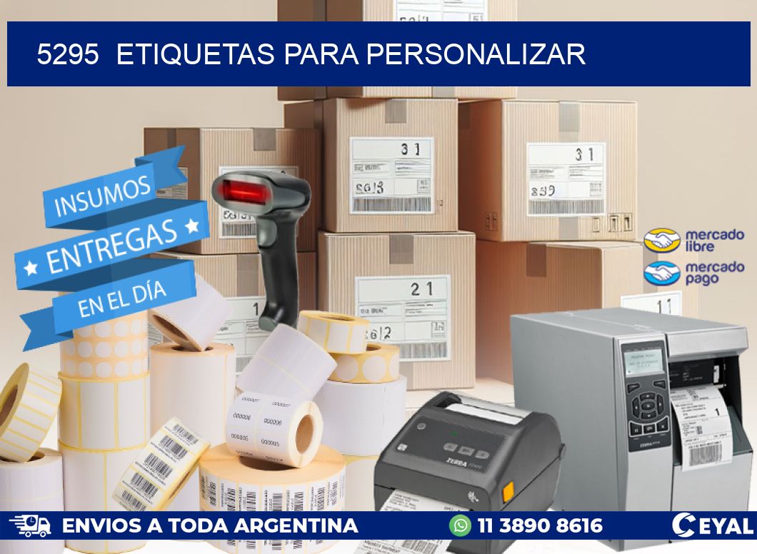 5295  ETIQUETAS PARA PERSONALIZAR