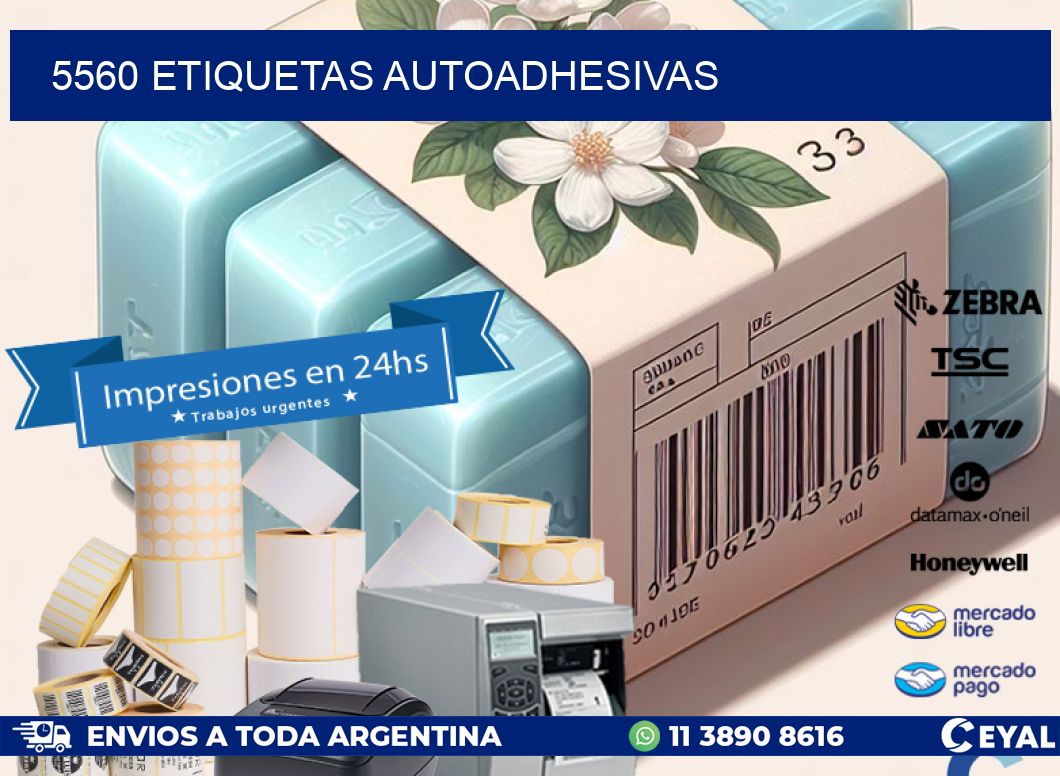 5560 ETIQUETAS AUTOADHESIVAS