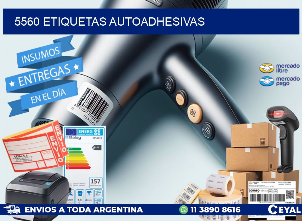 5560 ETIQUETAS AUTOADHESIVAS