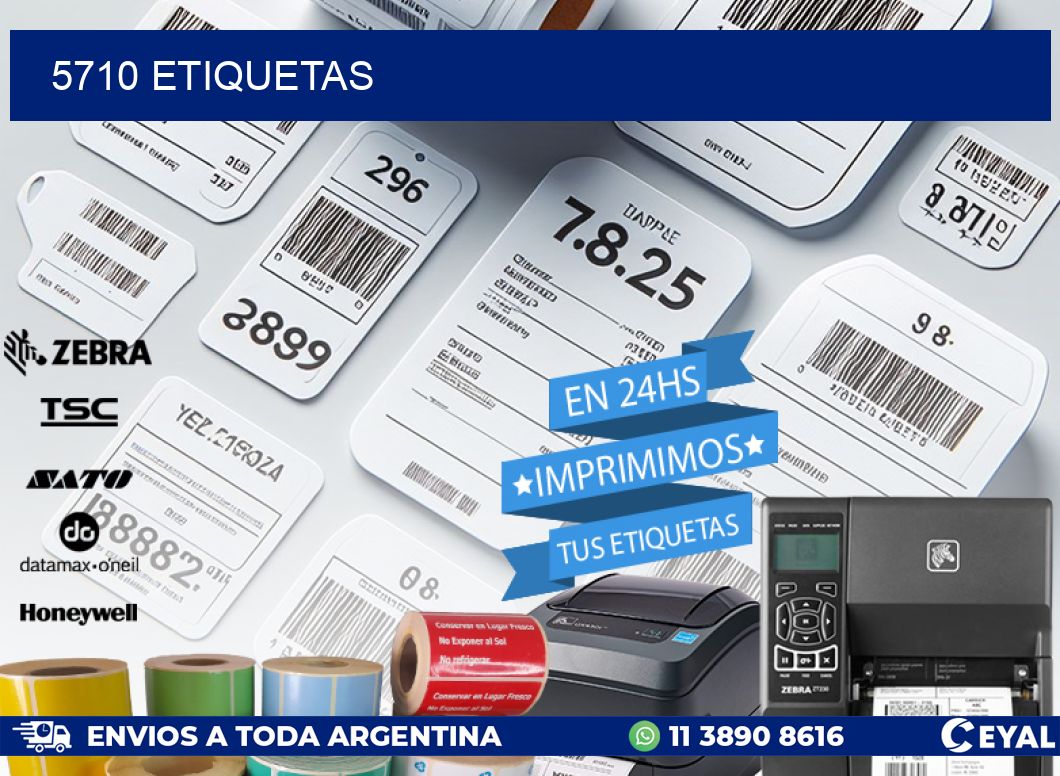 5710 ETIQUETAS